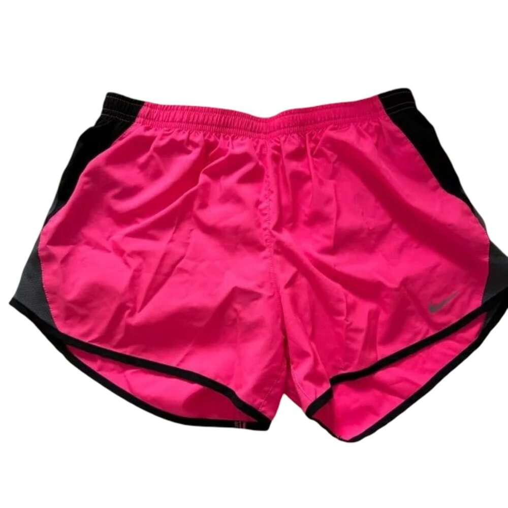 Nike Women's Athletic Shorts in Pink and Black